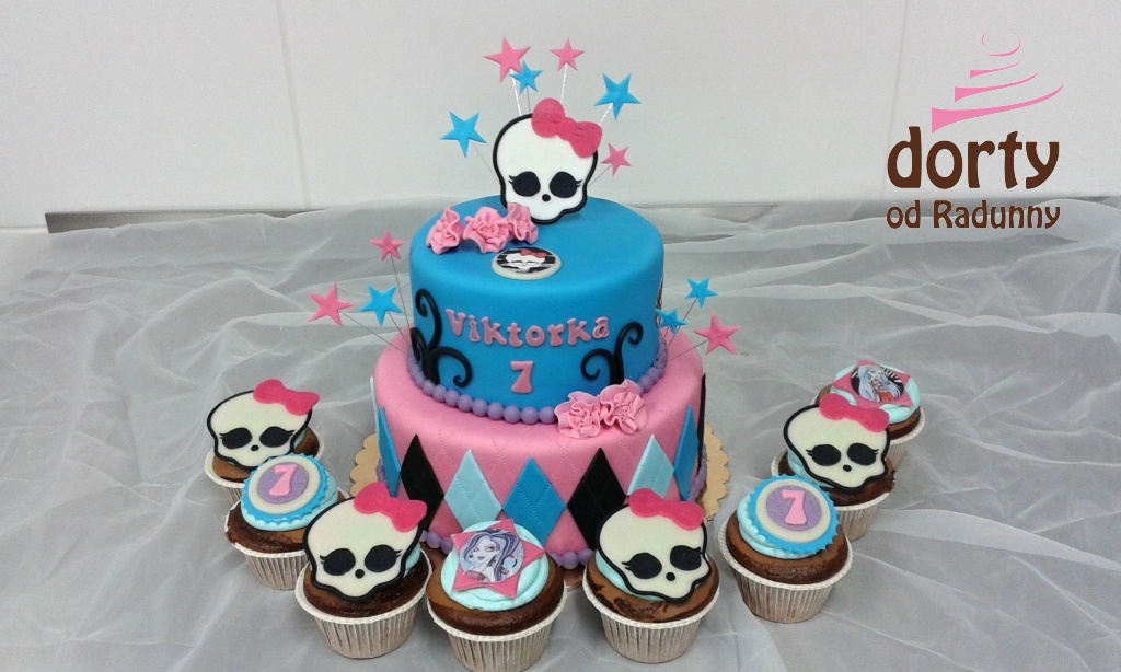 Monster Hight+cupcakes