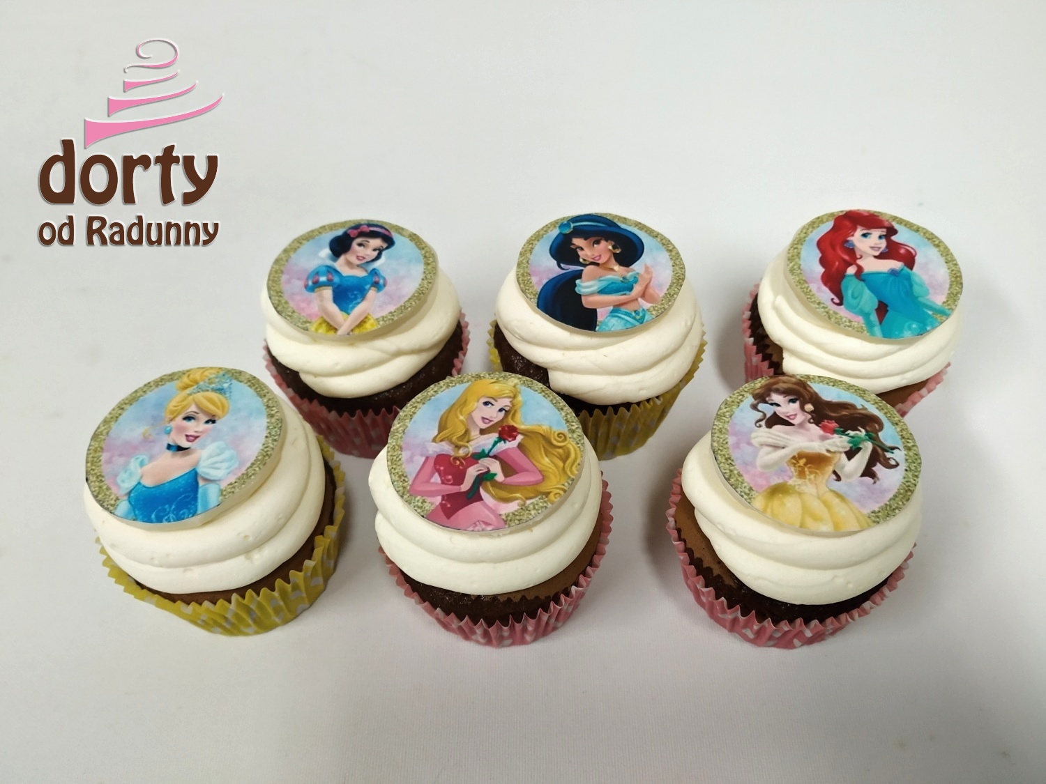 Cupcakes Disney princess