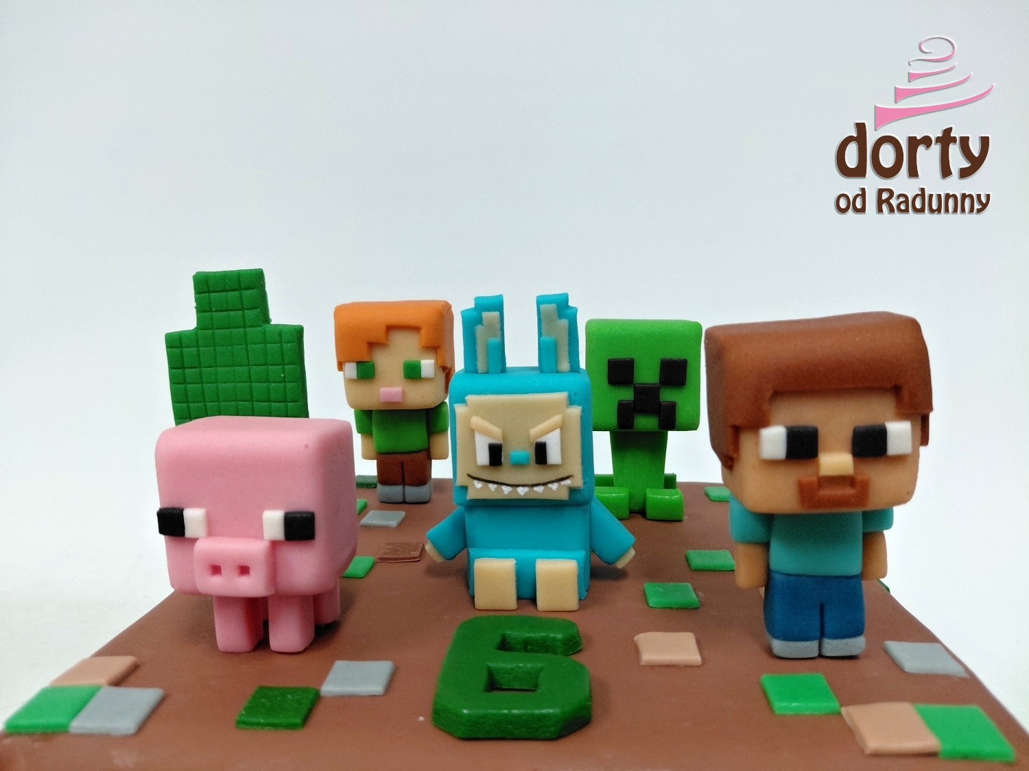 Minecraft figurky s labubu