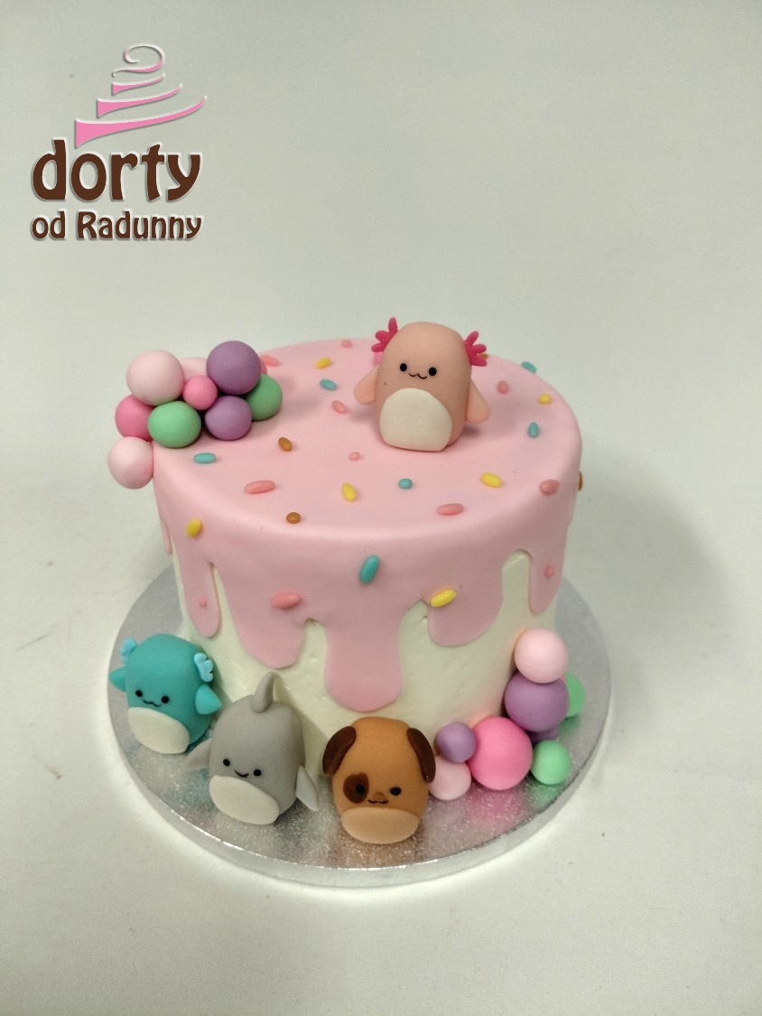 squishmallows růžový